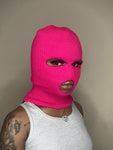 Hot Pink Ski Mask